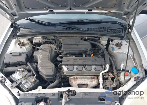 2003 Honda Civic Lx из США, поврежденный, VIN 1HGEM22573L067942